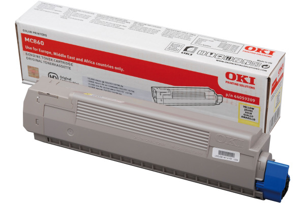 OKI Toner yellow 44059209 MC 860 9500 Seiten