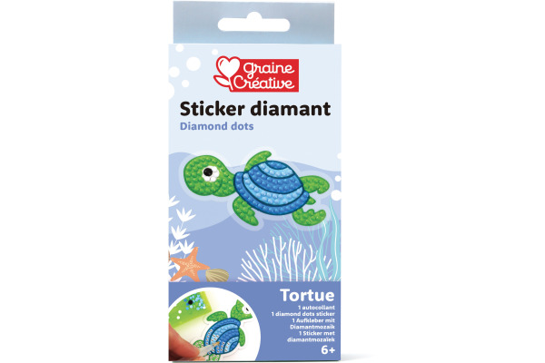 GRAINECRÉ Diamond Sticker GC-750277 Schildkröte