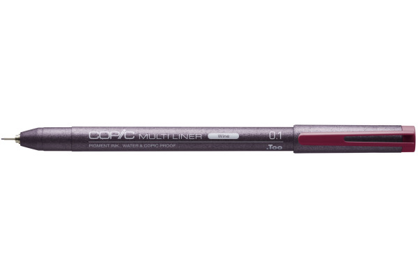 COPIC Multiliner 0.1mm 22075527 wine