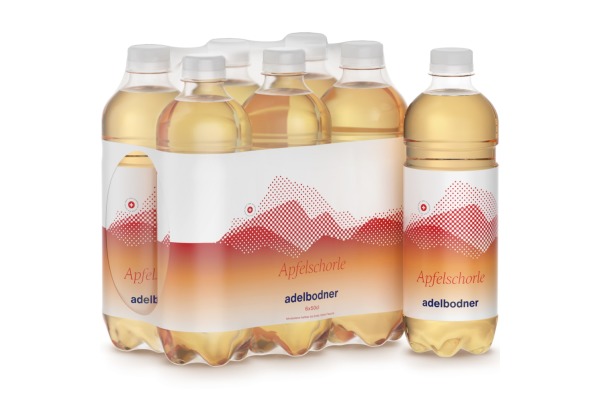 ADELBODEN Apfelschorle 143072 50 cl, 6 Stk.