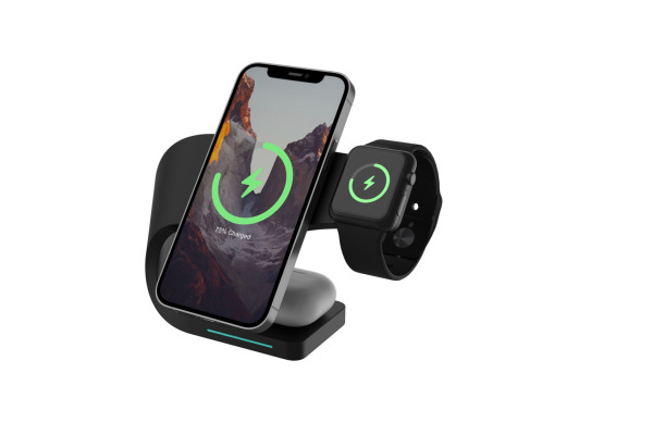 VINNIC 4-in-1 Diran Wirel.Charger VP-PD-41W iPh.AirPods&Apple Watch Bl.