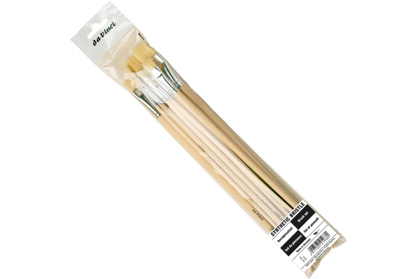 DA VINCI Schulpinsel-Set Synth.Bristle VA-5291_0 Grösse ass., Synthetik 8 Stück