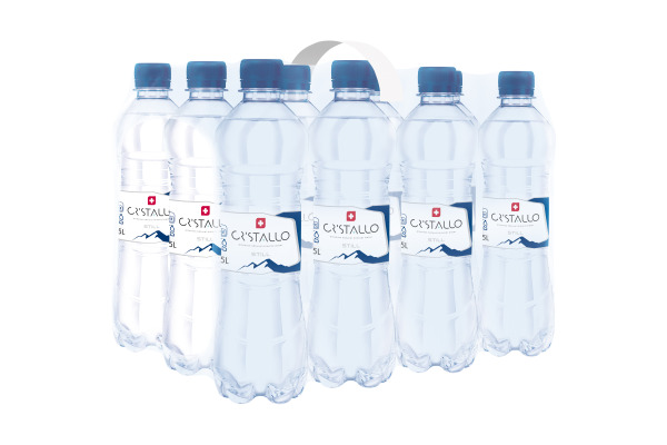 CRISTALLO blau, ohne Kohlensäure, Pet 2115 50 cl, 12 Stk.
