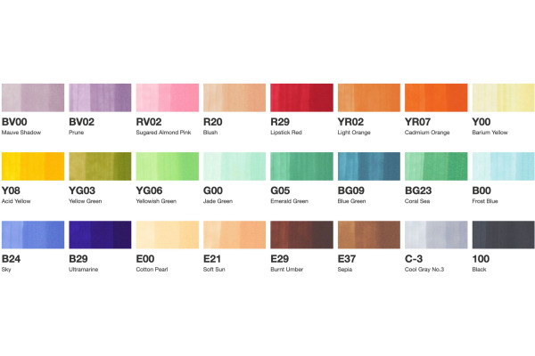 COPIC Marker Ciao 22075524 24er Set