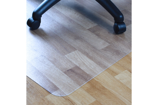 NOVOOO Bodenschutzmatte 116x134cm ECCMOWPS2 Polycarbonat, für Hartböden