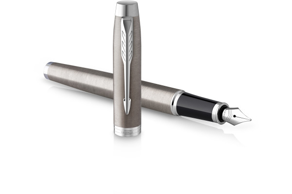 PARKER Füllfederhalter M 2143636 ESSENTIAL Brushed Metal