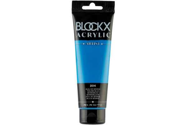 BLOCKX Acrylfarbe 120ml 60204BXC sevresblau