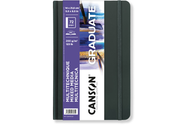 CANSON Skizzenbuch MixedMedia A5 31200L030 blanko, 200g 36 Blatt