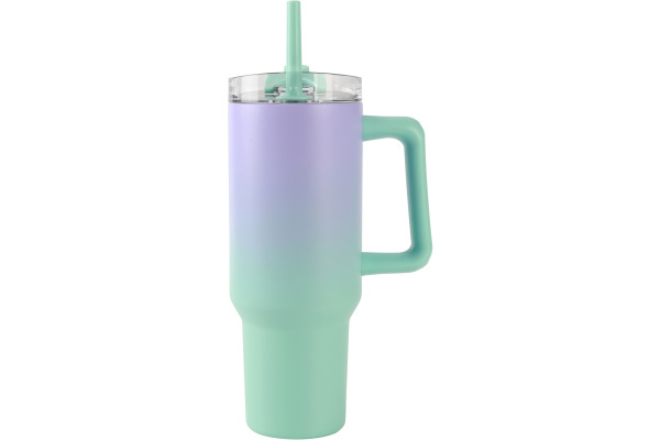 I-DRINK Thermobecher 1.2lt ID0256 lila/aquablau