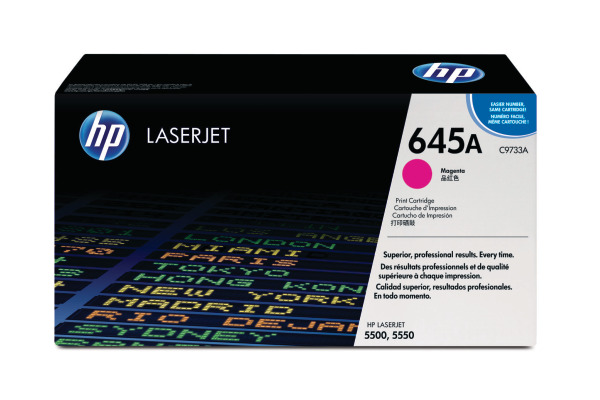 HP Toner-Modul 645A magenta C9733A Color LaserJet 5500 12'000 S.