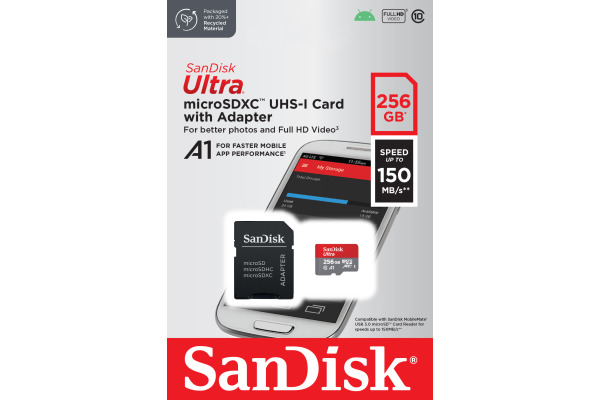 SANDISK Ultra micro SDXC 256GB SDSQUAC25