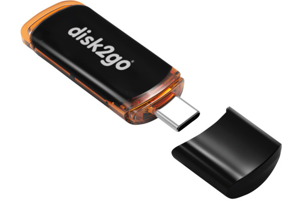 DISK2GO USB-Stick solo 64GB 30006624 Type C USB 3.2