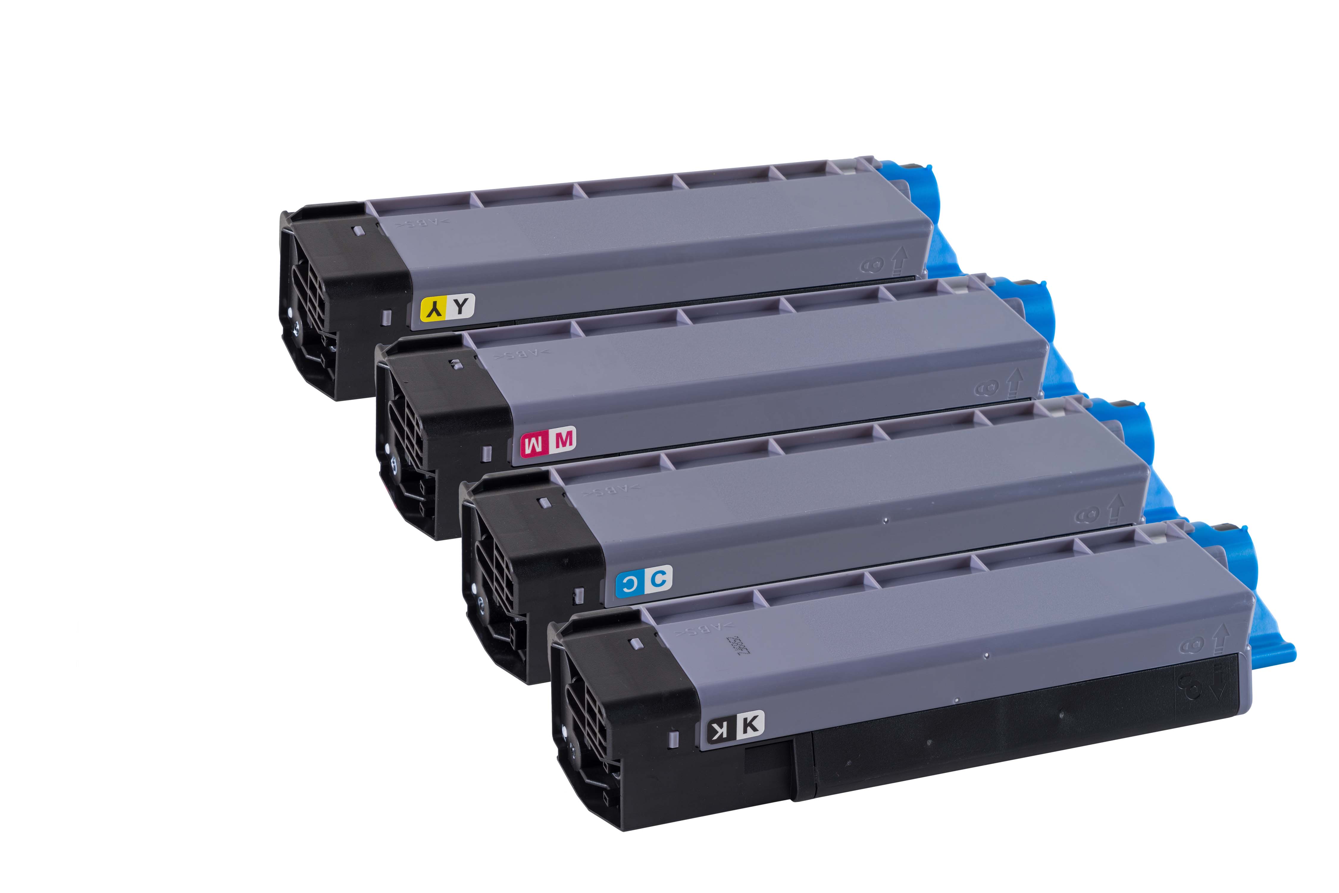 Tonerfabrik Toner SET OKI C5600 Set mit allen vier Farben