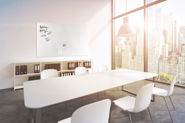 MAGNETOP. Design-Glasboard 2000x1000mm 13409000 weiss, magnetisch