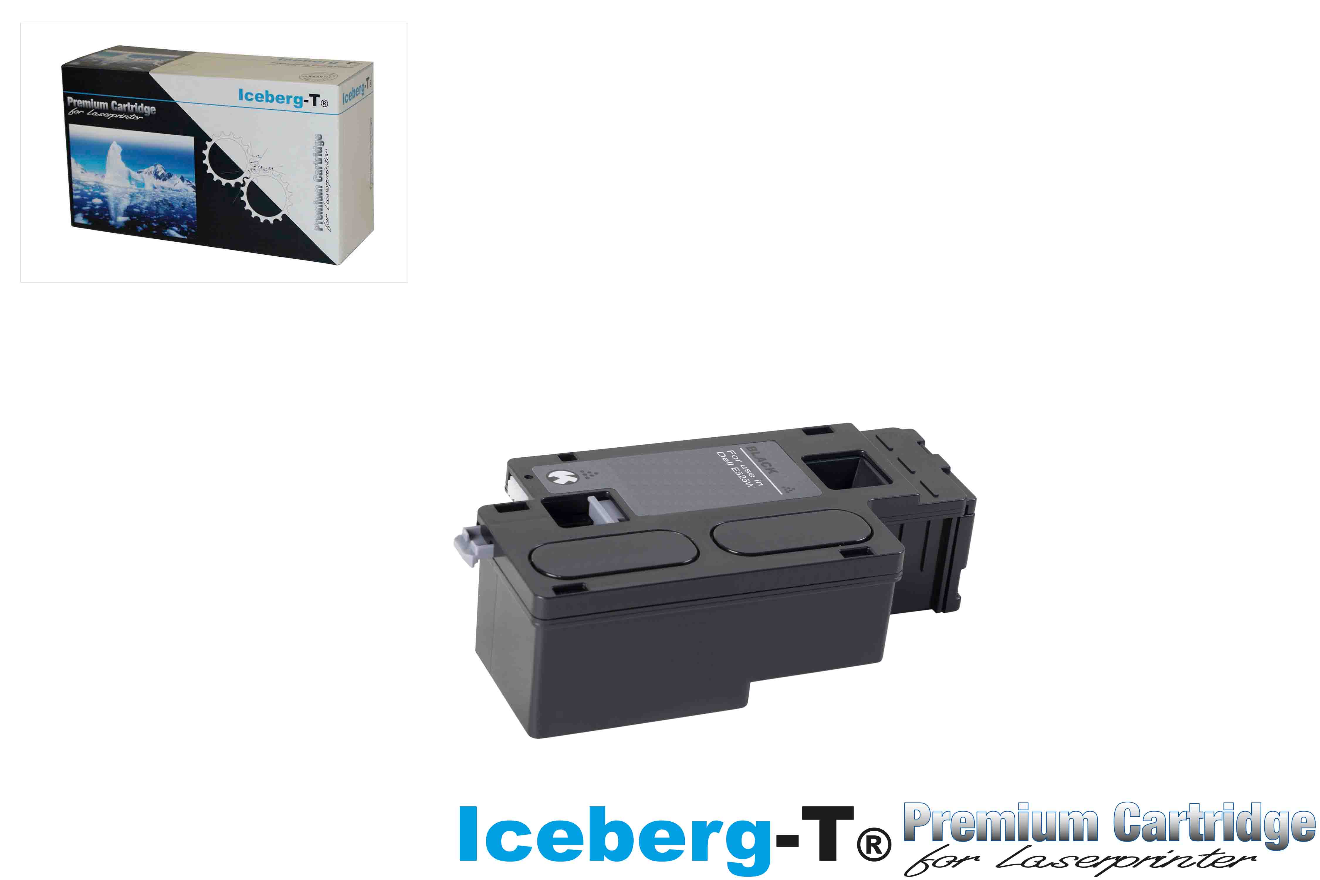 Iceberg-T Toner Dell E525W 2'000 Seiten, black