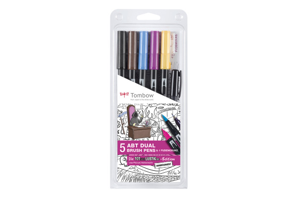TOMBOW ABT Set Totaberlustig.de Ltd. ABT5PMH Editon, 5xABT + 1xFudenosuke