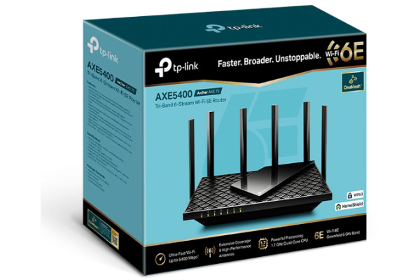 TP-LINK Archer AXE75 ARC.AXE75 AX5400 TriBand FiFi 6E Router