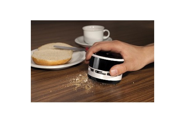 CLAUSS 2Clean Mini Sauger CL5000100 schwarz/weiss batteriebetr.