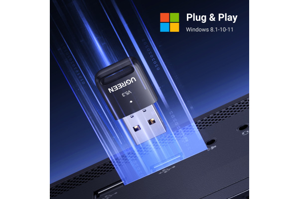 UGREEN USB Adapter,Bluetooth 5.3 90225 BB