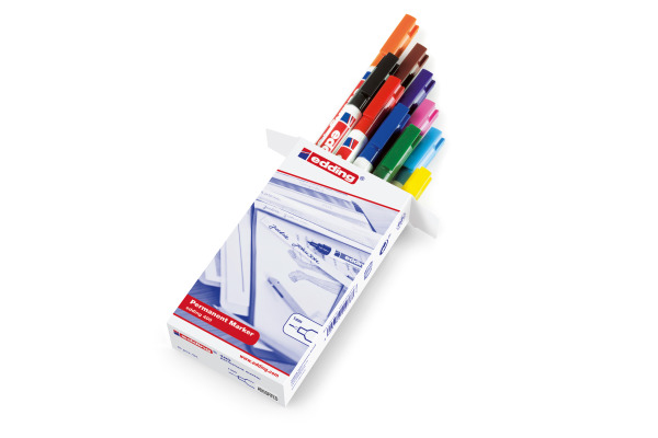 EDDING Permanent Marker 400 400-99 10 Farben