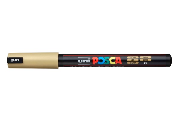 POSCA Fineliner 0.7mm PC-1MR gold
