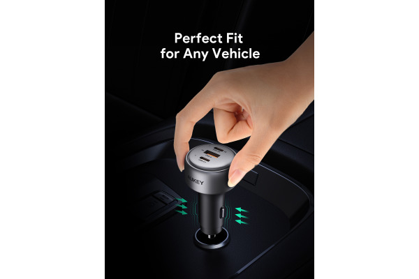 AUKEY Pathfinder PD CarChar. 100W CC-P3 3-Port,USB-A&C