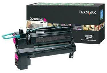 LEXMARK Toner magenta Rück X792 LEXMARK Color-Toner