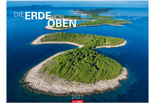 WEINGARTE Bildkalender 2027 295190027 Die Erde von oben DE 68x49cm