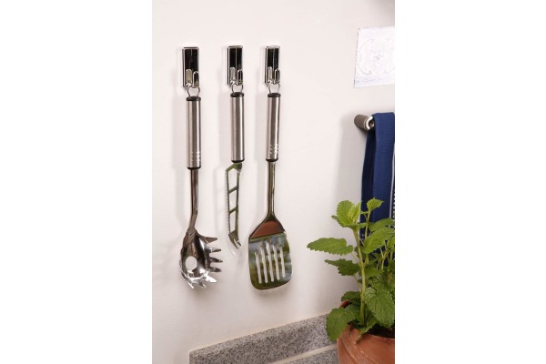 TESA Powerstrips Haken Classic 580100004 2 Haken/4 Strips Large