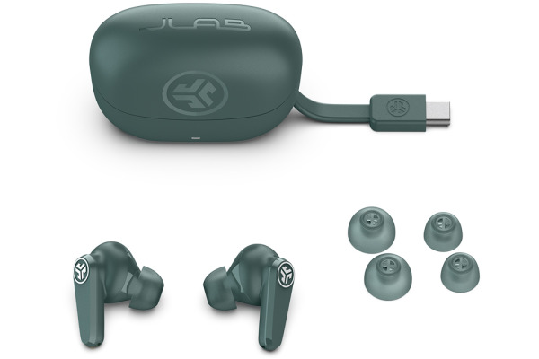 JLAB Go Pods ANC Earbuds IEUEBGOPO True Wireless, Sage