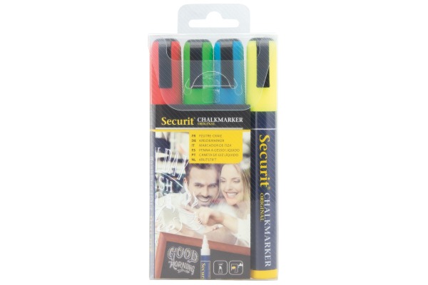 SECURIT Kreidestift 2-6mm SMA510-V4 ass. 4 Stück