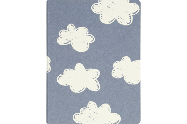 NUUNA Notizbuch GRAPHIC L A5 350056253 HEAD IN CLOUDS, dots 128 Blatt