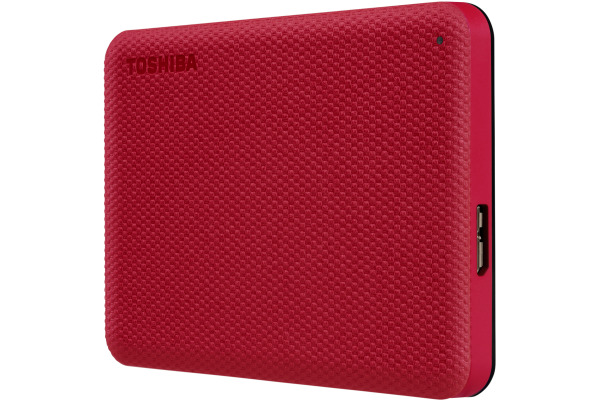 TOSHIBA HDD CANVIO Advance 2TB HDTCA20ER USB 3.2 Gen 1, 2.5 inch red