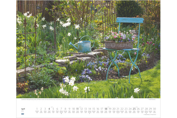 DUMONT Bildkalender 2027 261049 Schöne Gärten ML 52x42.5cm