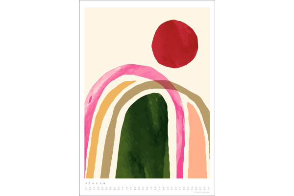 HEYE Bildkalender 2027 23308+27 Gallery Wall 37x53.5cm