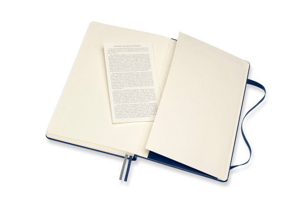 MOLESKINE Notizbuch Classic HC XL 853606235 saphir, liniert 208 Blatt