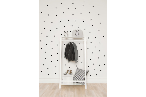 JABADABAD Stand Garderobe H13208 weiss