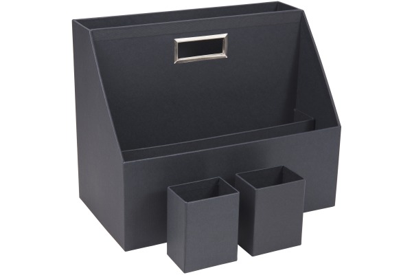 BIGSO BOX Pultorganisator Hurry 15754000 dunkelgrau