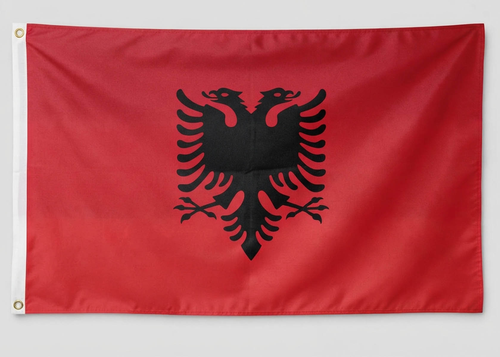 Albanien Flagge 150x90cm Fahne aus Polyester 