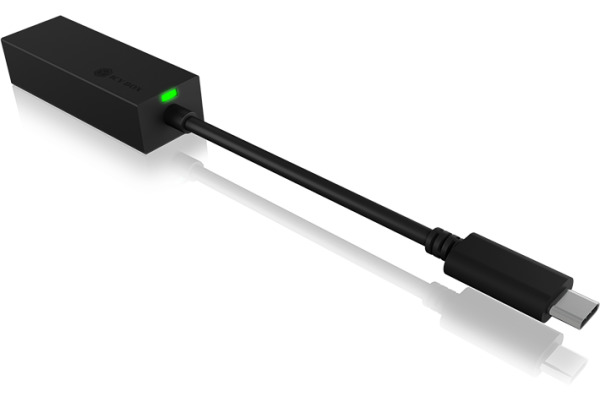 ICY BOX USB-C zu Gigabit LAN Adapter IB-LAN100 USB 3.0