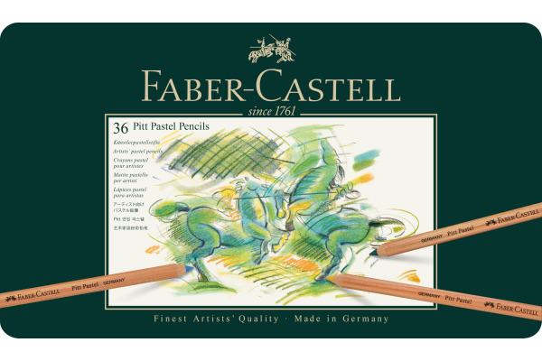 FABER-CA. Farbstift Pitt 112136 36er Metalletui