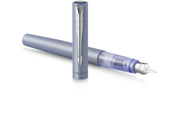 PARKER Füllfederhalter M 2159745 VECTOR XL Silver-Blue