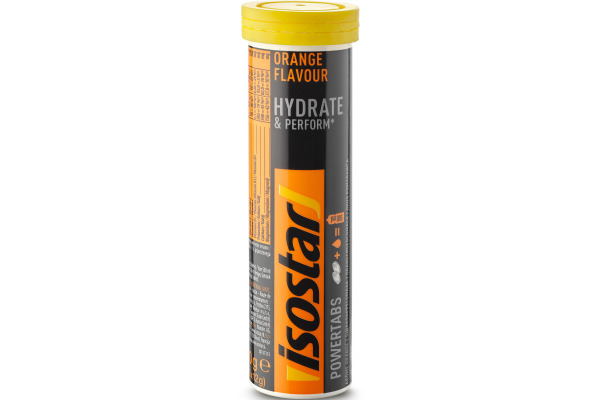 ISOSTAR Powertabs Orange 402163772 12g, 10 Stk.