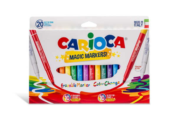 CARIOCA Fasermaler Magic Markers 41369 20 Stück