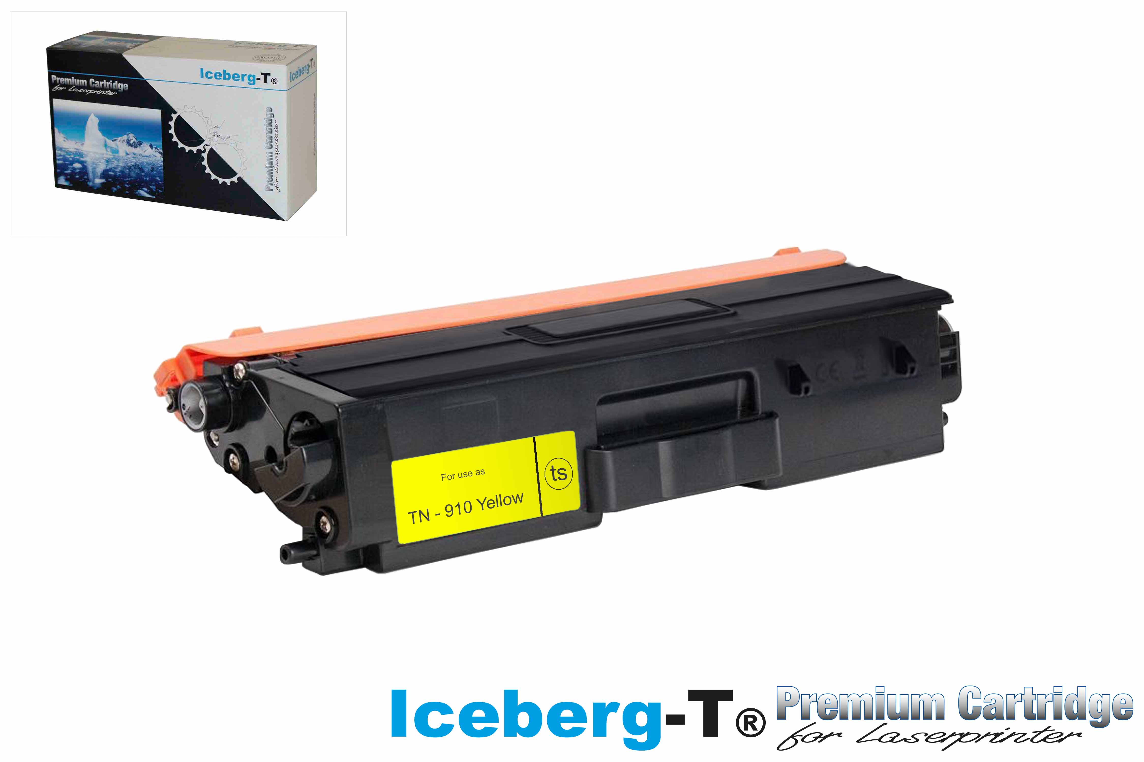 Iceberg-T Toner TN-910Y 9'000 Seiten, yellow