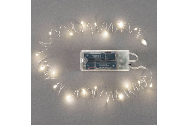GLOREX LED Lichterkette 2m 61210534 warmweiss 20-teilig