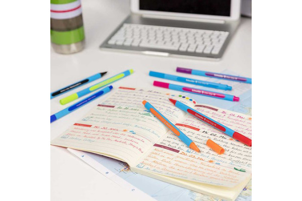 SCHNEIDER Kugelschr. Slider Edge XB 152279 assortiert 8 Stück, Box