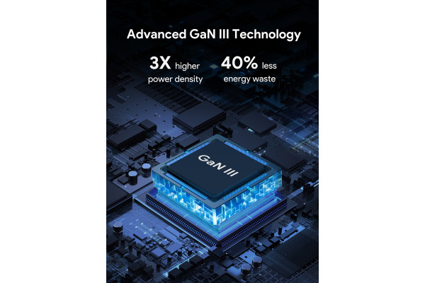 AUKEY Comet Mix 140W GaN PD PA-C6 4-Port, Wall Charger Grey