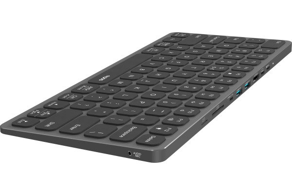 RAPOO UCK-6001 Ultraslim Keyboard 12473 8-in-1 USB C Multiport Hub