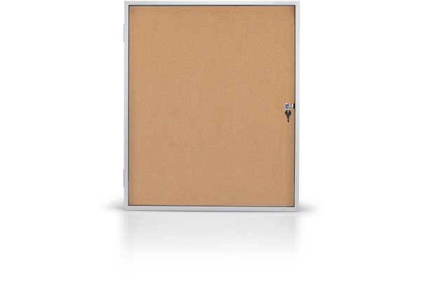 MAGNETOP. Schaukasten SP 610x730x40mm 1215024 Indoor, Kork 4xA4